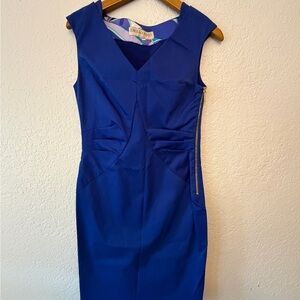 Emilio Pucci Royal Blue Midi Dress